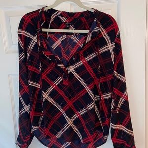 Ann Taylor Blouse with Tie